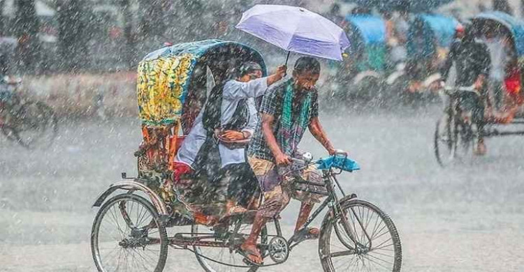 সারাদেশে বজ্রসহ ভারী বৃষ্টিপাতের আভাস