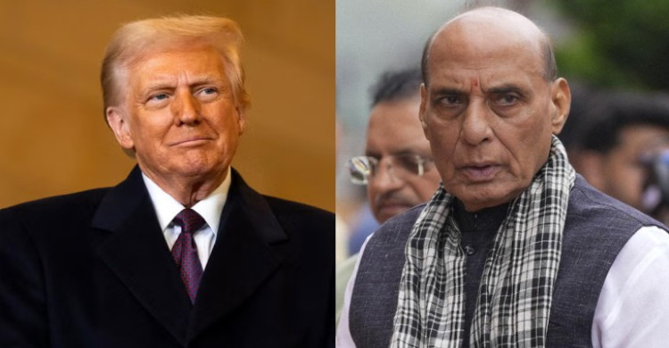 ‘সবার বস তো আমরাই’— ট্রাম্পকে কটাক্ষ রাজনাথের