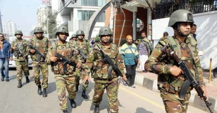 সেনা কর্মকর্তাদের নির্বাহী ম্যাজিস্ট্রেসির ক্ষমতা বাড়িয়ে প্রজ্ঞাপন