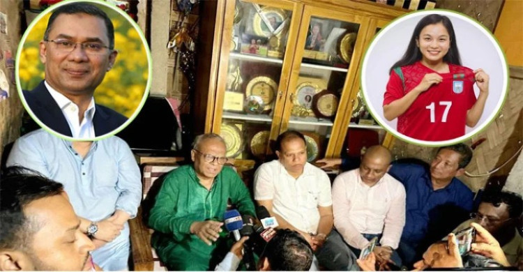 ঋতুপর্ণা চাকমার ক্যান্সার আক্রান্ত মায়ের পাশে তারেক রহমান