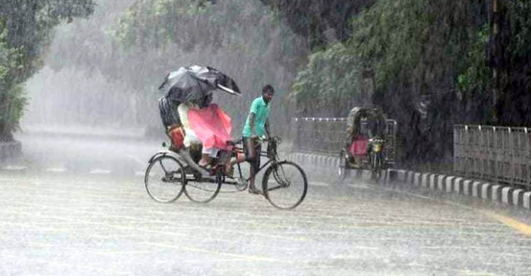 চার বিভাগে ভারী বৃষ্টির আভাস